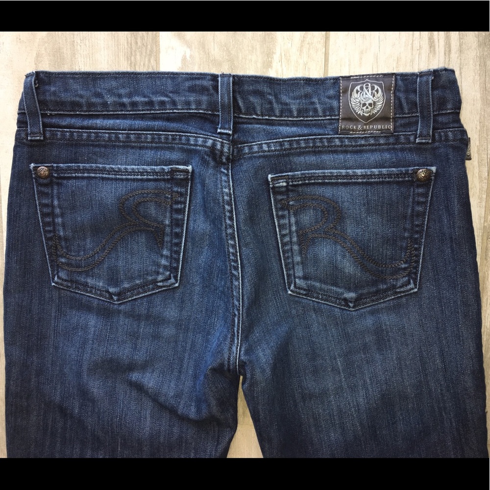 Rock & Republic dark wash jeans